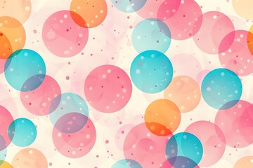 dotted patterns with pastel colors
