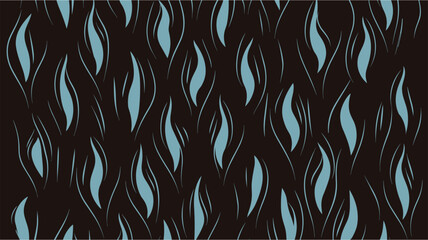 Thickening monochrome bands. Repeating vector texture. Vector seamless pattern. Seamless wavy pattern. Trendy endless freehand texture. Retro wavy texture. Creative background with distorted lines.