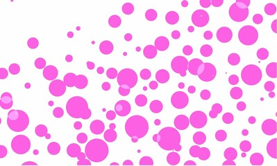 pattern with pink circles