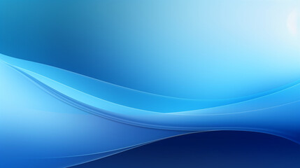 Blue light gradient background smooth blue blurred