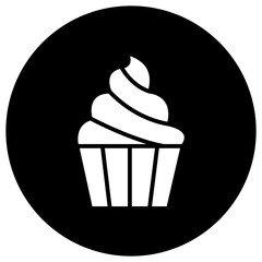 Sweet muffin Vector Icon Design Illustration