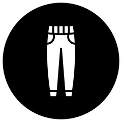 Trouser Vector Icon Design Illustration