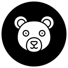 Bear Vector Icon Design Illustration