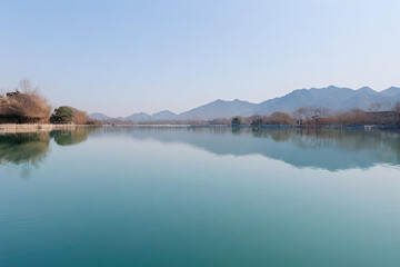 Obraz premium lake in autumn