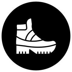 Boot Vector Icon Design Illustration