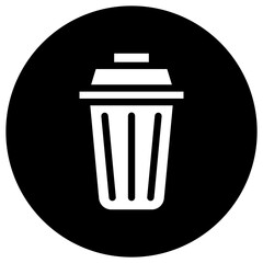 Trash Vector Icon Design Illustration