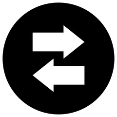 Transfer Vector Icon Design Illustration