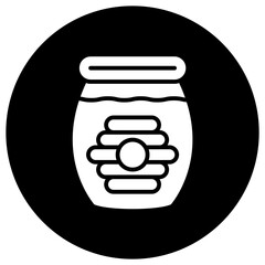 Honey Vector Icon Design Illustration