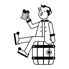 Drinking Beer 
