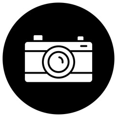Camera Vector Icon Design Illustration