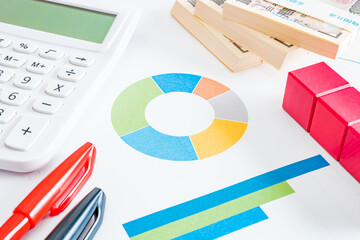 資産運用の計画のイメージ　投資　経済　株式