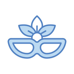 Obraz premium Eye Mask Icon vector. Stock illustration.