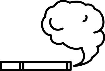 It's a cigarette icon.
