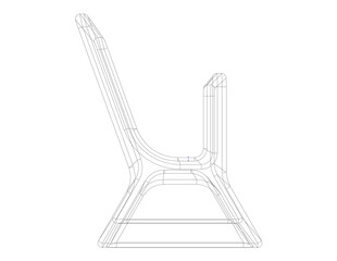 Plastic Card Holder Stand 3D print model