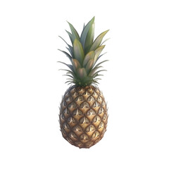 pineapple isolated on a white or transparent background