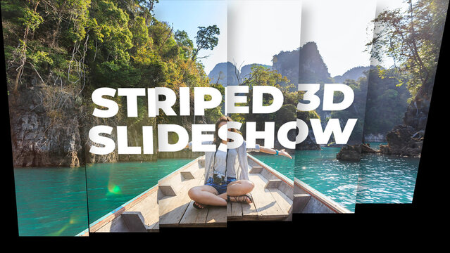 Striped 3D Slideshow