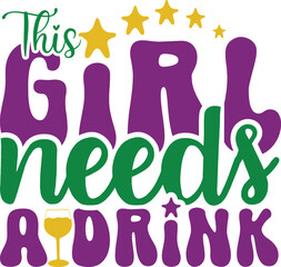 This Girl Needs A Drink
This quote is only digital download. This file can be used many purposes in Cricut and Silhouette. If there any question please, contact us. 