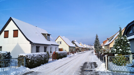 winterliche Strasse