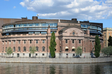 parliament in Stockholm