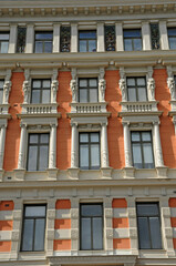 Sweden, old luxurious building in the center of Stockholm