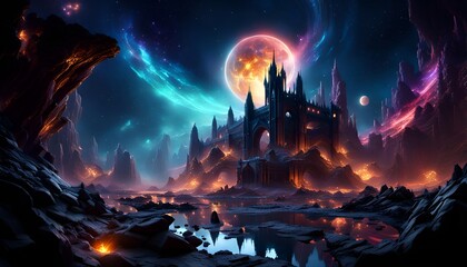 fantasy cosmic theme