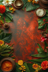 Cultural Confluence: Traditional Indian Invitation