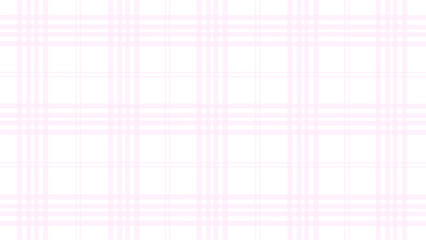 Pink and white plaid fabric texture background