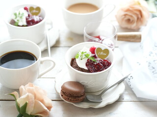 バレンタインスイーツ チョコレートケーキ