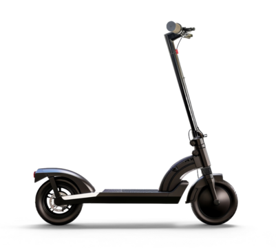 Electric scooter isolated on white or transparent background