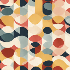 color seamless pattern design shape