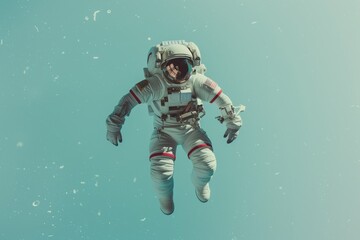 Fototapeta premium astronaut in space