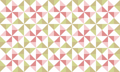 seamless pattern with triangles, abstract triangle geometric pink and yellow green  background turbine patch work seamless repeat style, replete image design for fabric printing,