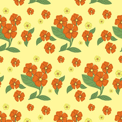 Floral vector seamless pattern_2024_19