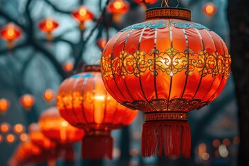 chinese spring festival atmosphere professional photography