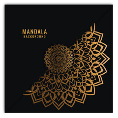 Luxury Mandala Background Floral Design Vector