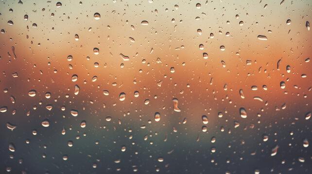 raindrops on a window raindrops