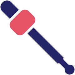 Dropper vector icon illustration of Tools iconset.