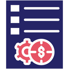 Project Requirements vector icon illustration of Project Management iconset.