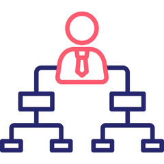 Organization Structure Icon