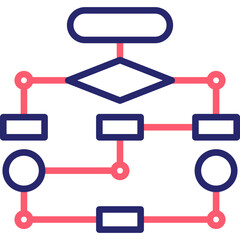 Flow Chart Icon