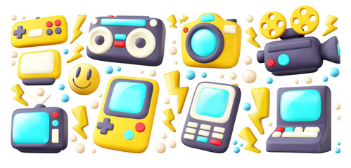 3d gadgets icons.