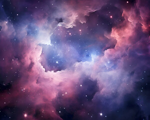 Cosmic space and stars. nebula and galaxy abstract background.