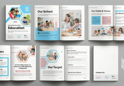 Education School Plan Template