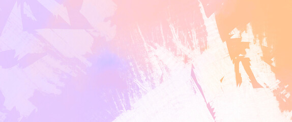 abstract background with splashes streaks pastel coloured transparent parts background clip art copy space for text