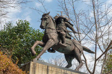 楠木正成像 日本の有名な戦略家 大阪府観心寺