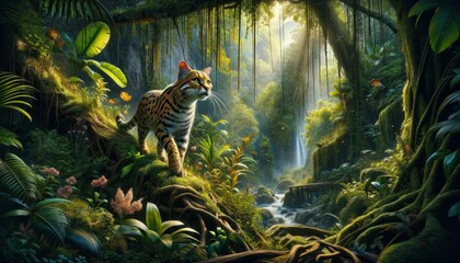 Savannah Cat's Jungle Expedition
