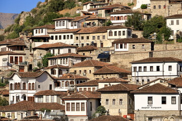 Historical Ottoman living Houses in Berat, Berati, Albania