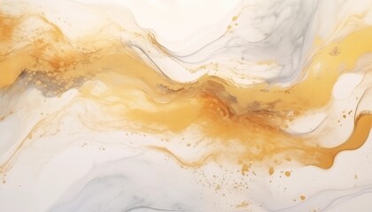 white and gold marble background