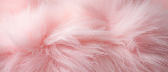 Fondo de textura con pelaje de color rosa con ondas
 - obrazy, fototapety, plakaty