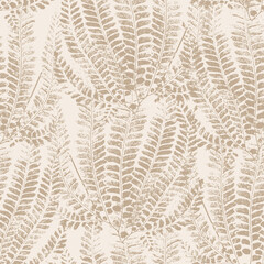 Subtle Organic Prints Decorative vector seamless pattern. Repeating background. Tileable wallpaper print.